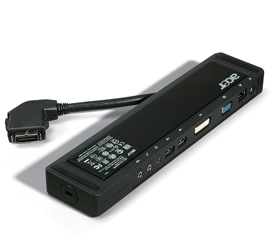 Acer LC.D0100.003 laptop dock/port replicator Black – image 2