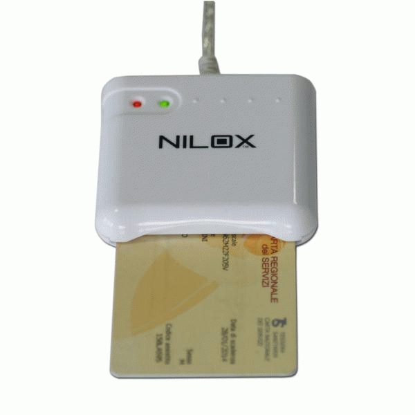 Nilox 10NXCR12SM001 card reader USB 2.0 White – image 2