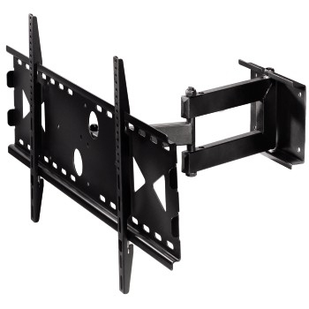 Hama "Next Light" LCD/PL/LED Wall Bracket, VESA 800x400, swiv., 2 arms, black
