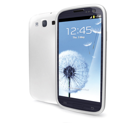 Celly GELSKIN232WH mobile phone case Cover White