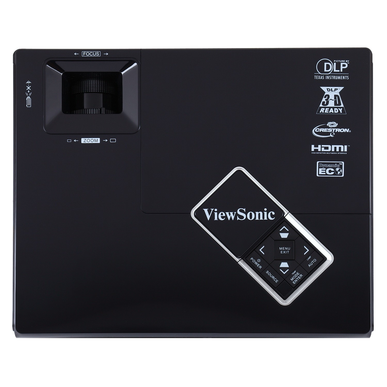 Viewsonic PJD6235 data projector Standard throw projector 2800 ANSI lumens DLP XGA (1024x768) 3D Black – image 6