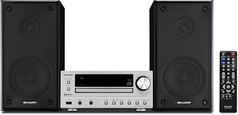 Sharp XL-HF102BHS home audio system – image 1