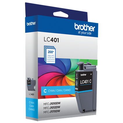 Brother LC401CS ink cartridge 1 pc(s) Original Standard Yield Cyan – image 6