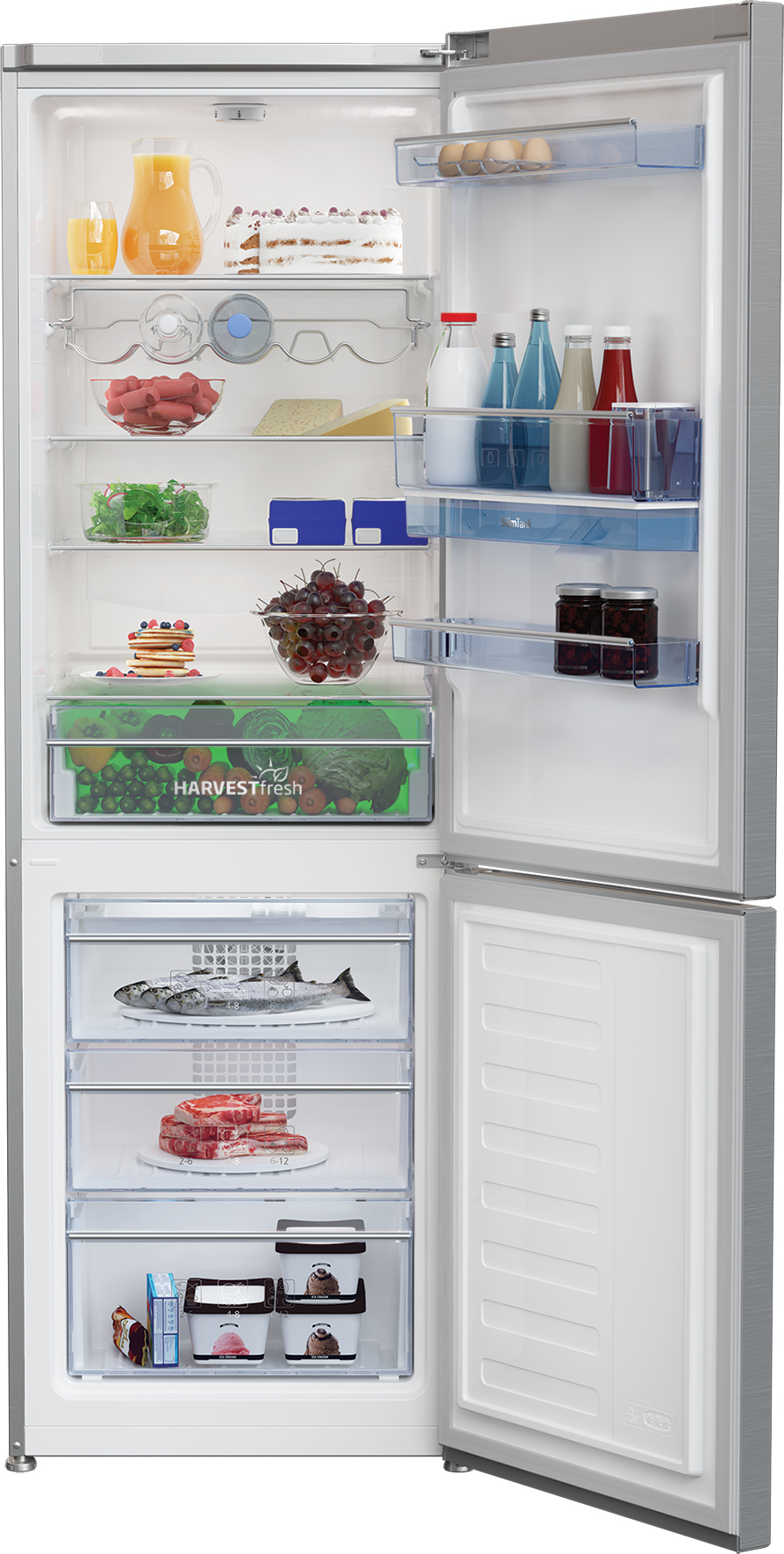 Beko CXFG3685DVPS fridge-freezer Freestanding – image 2