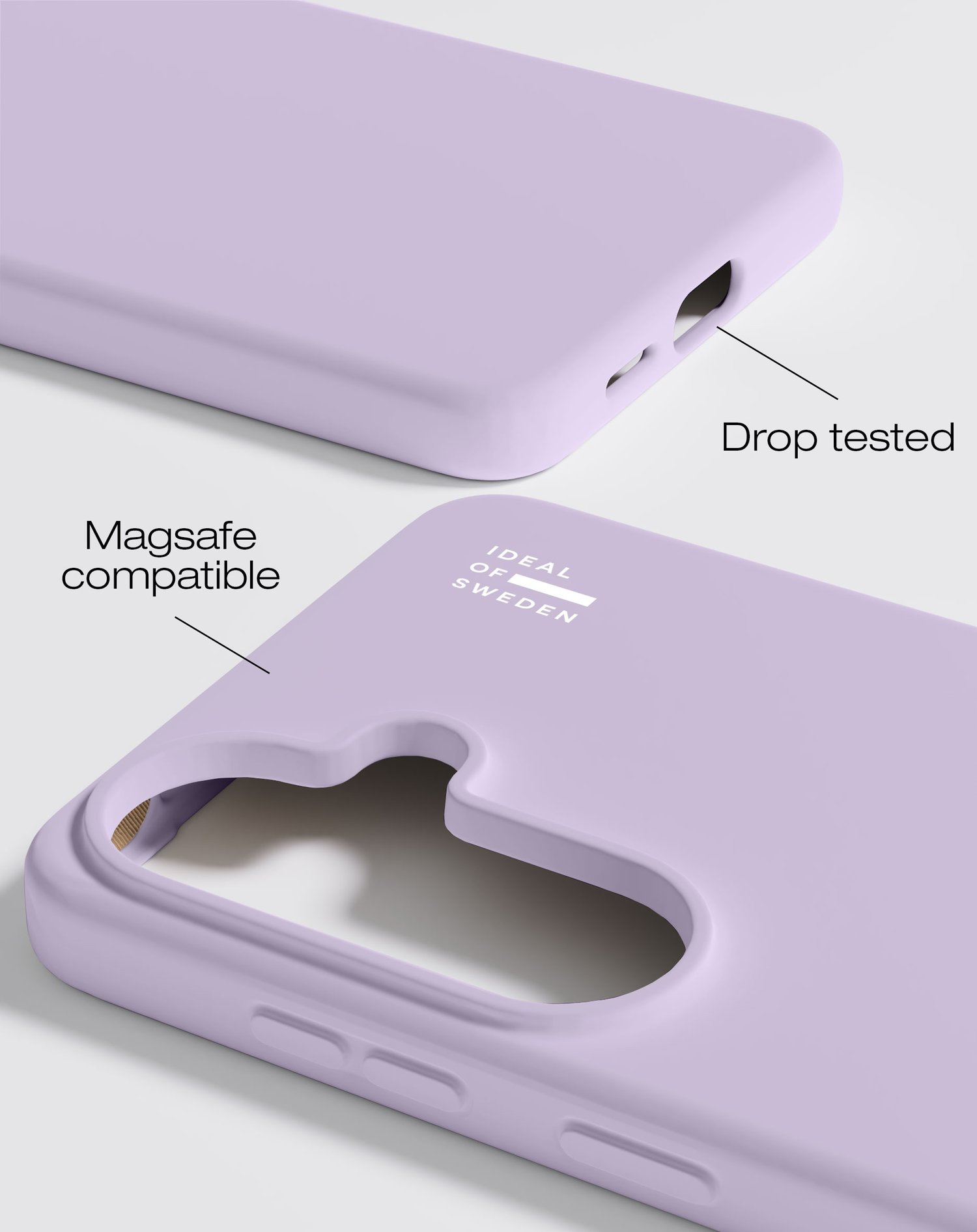 iDeal of Sweden Silicone Case MagSafe Galaxy S26 Lavender Milk – image 7