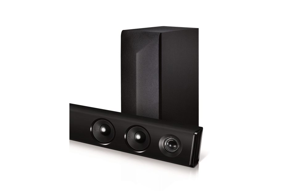 LG LAS454B soundbar speaker Black 2.1 channels – image 4
