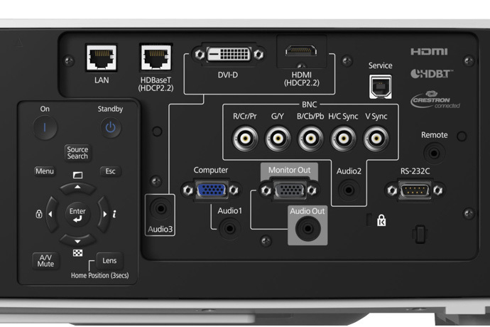 Epson L1070W Projector module 7000 ANSI lumens 3LCD WXGA (1200x800) Black, White – image 4