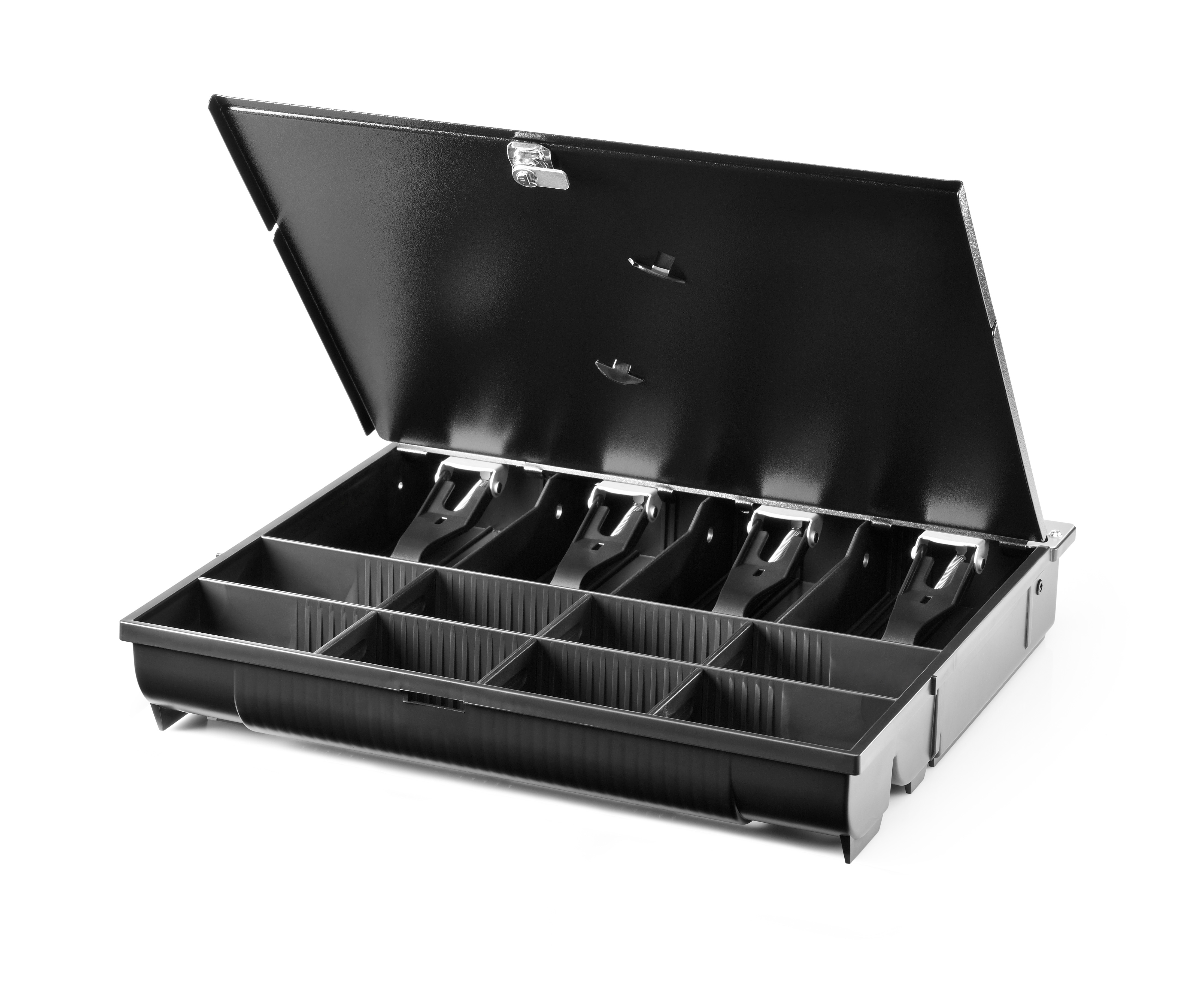 HP Standard Duty Till with Lockable Lid - Electronic cash drawer - for ElitePOS G1 Retail System, Engage Flex Mini Retail System, Engage One, RP3 Retail System
