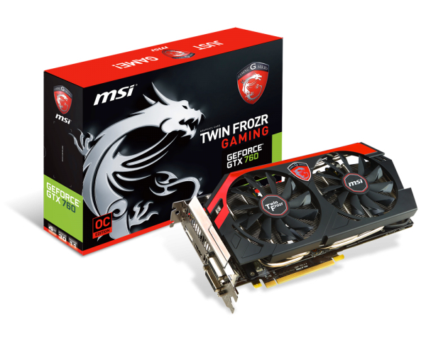 MSI N760 TF 4GD5/OC – image 2