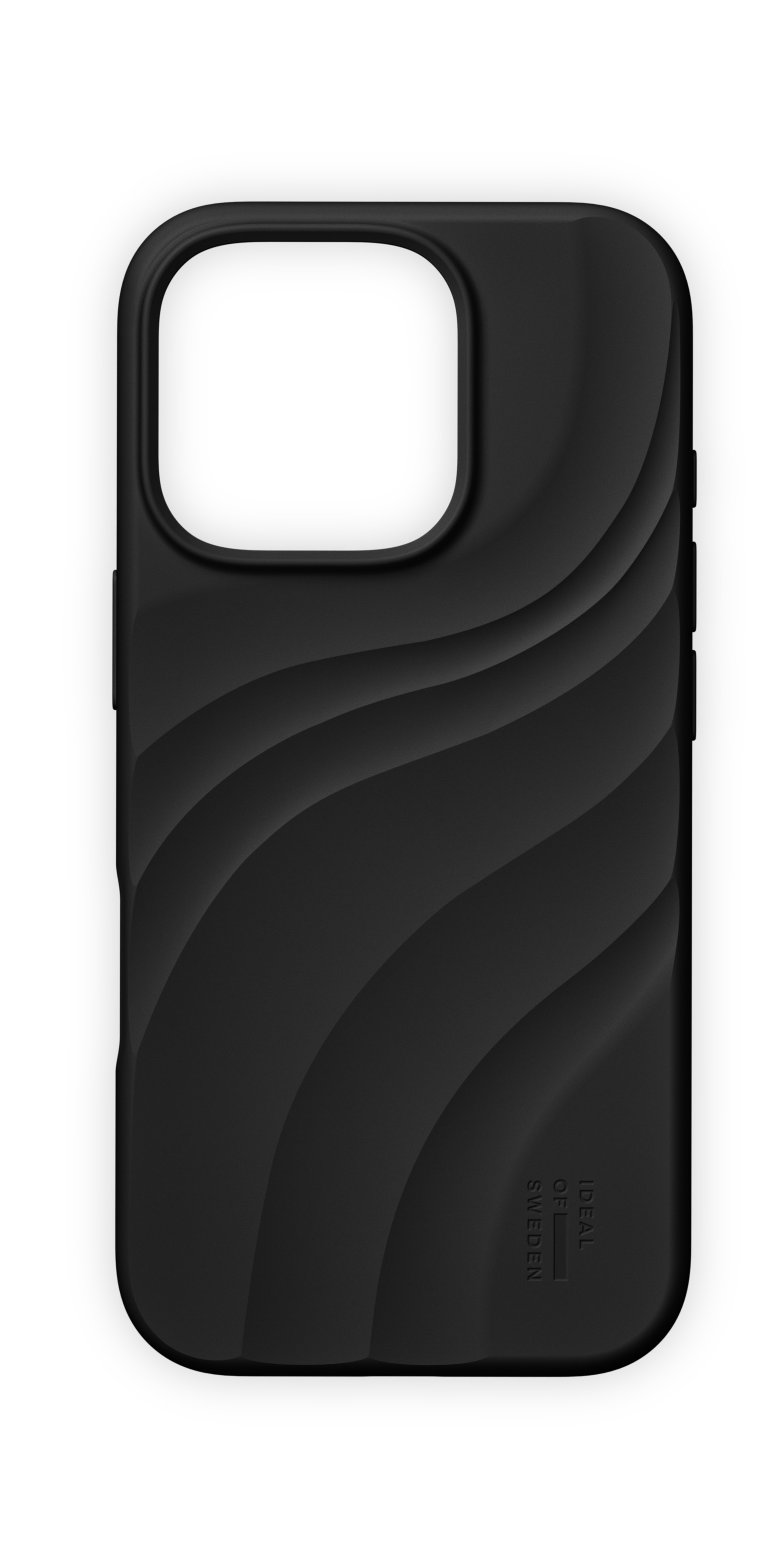 iDeal of Sweden Soft Swirl Silicone Case MagSafe iPhone 16 Pro Max Velvet Black