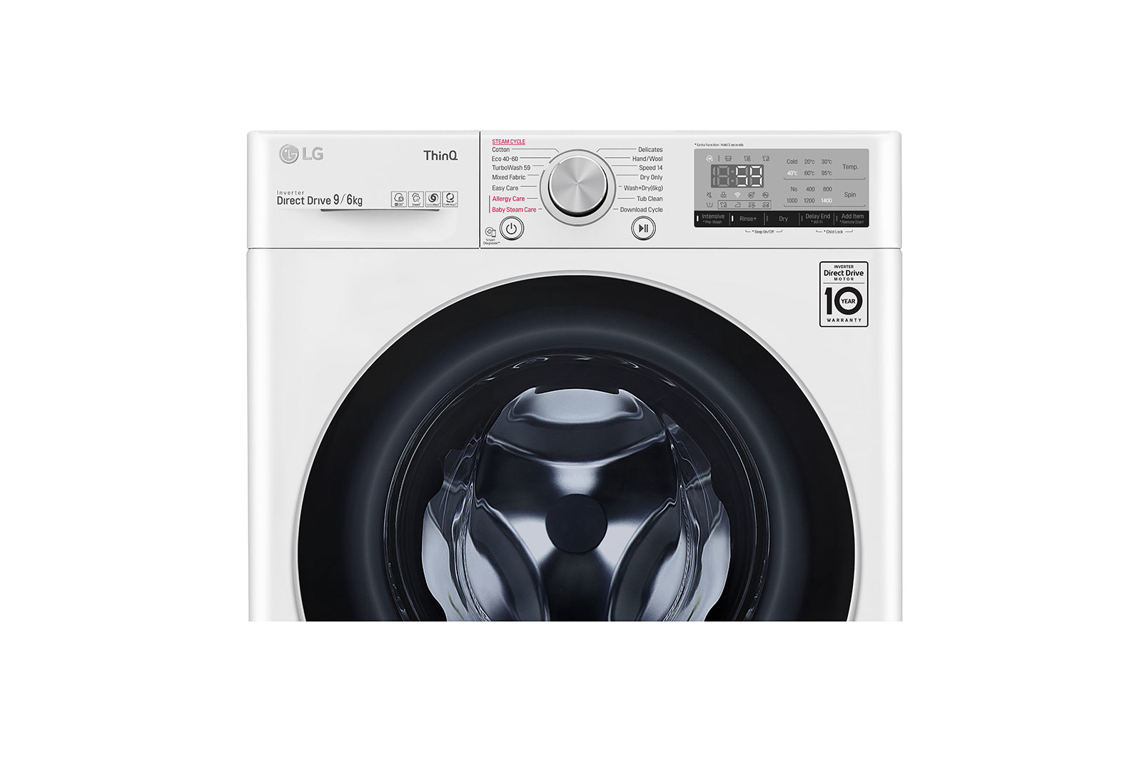 LG K4DV709H0W washer dryer Freestanding Front-load White – image 4