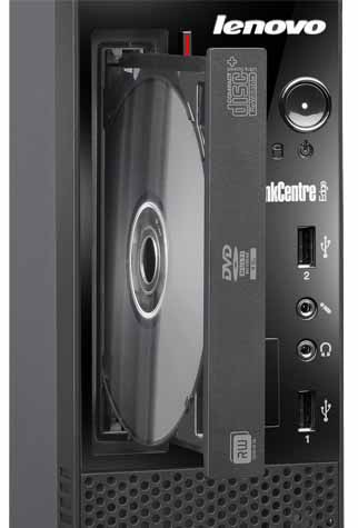 Lenovo ThinkCentre Edge E71 Intel® Pentium® G840 2 GB DDR3-SDRAM 320 GB Windows 7 Professional SFF PC Black image 2