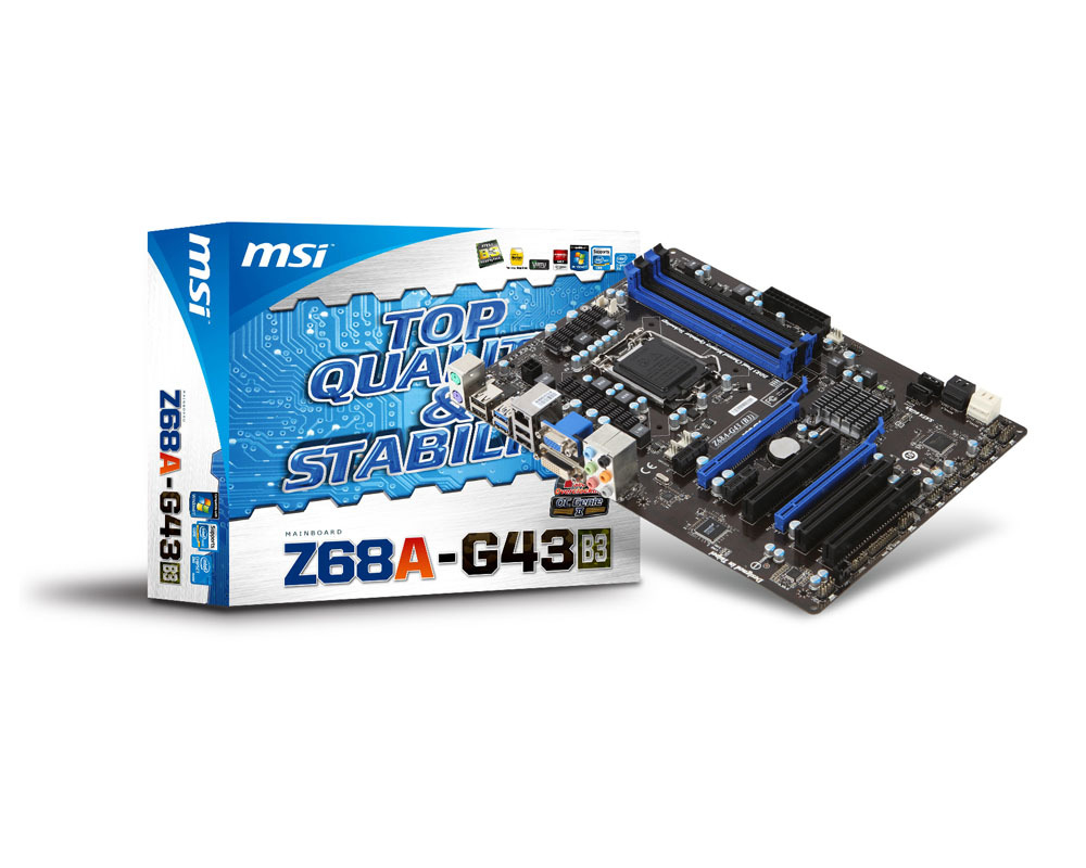 MSI Z68A-G43 (B3) – image 1