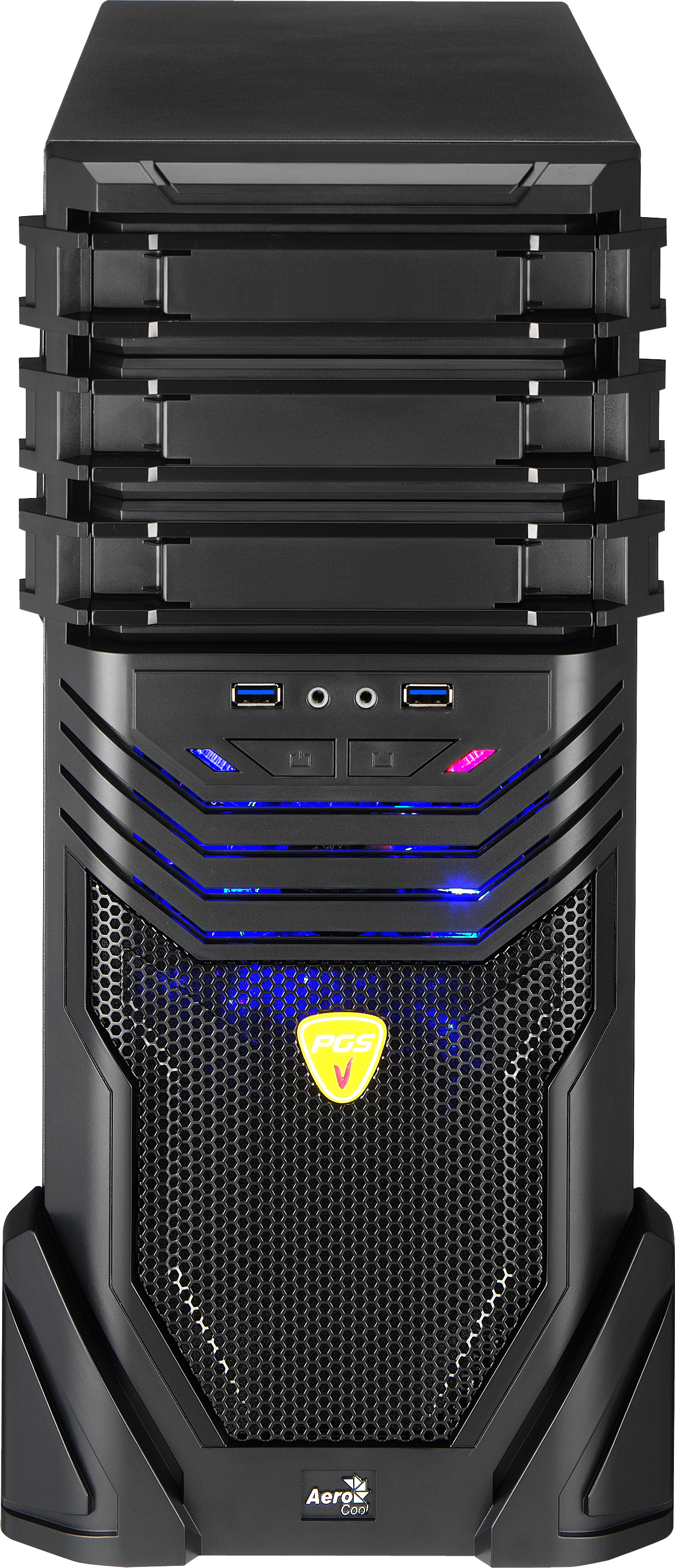 Aerocool VS3 Advance Midi Tower Black image 4