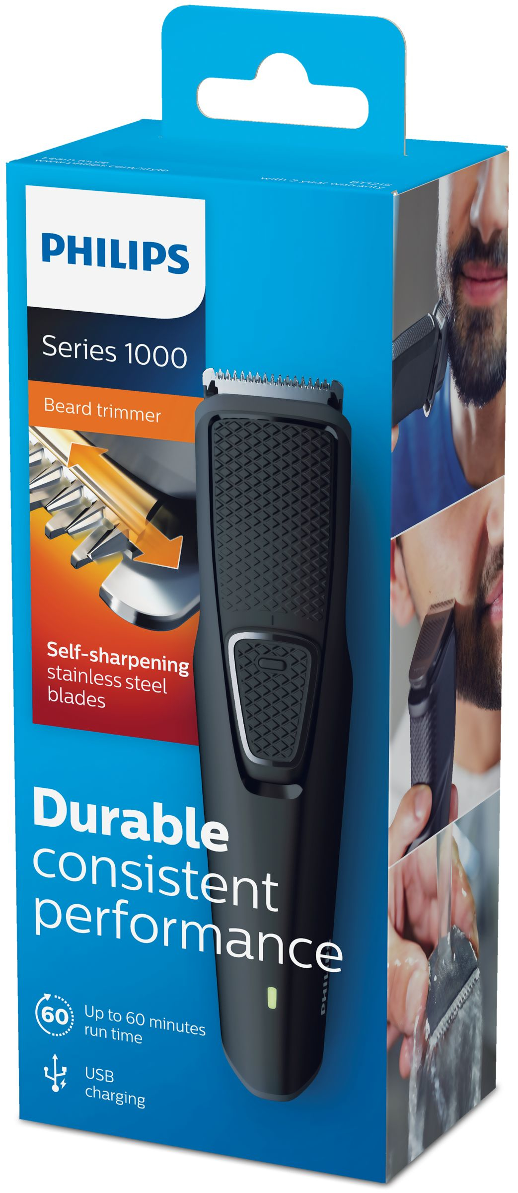Philips Beardtrimmer series 1000 BT1215/15 beard trimmer Battery 4 – image 2
