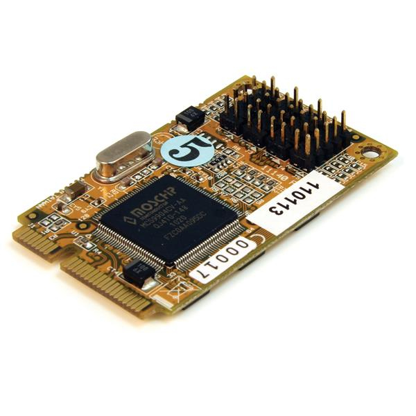 StarTech.com Tarjeta adaptadora PCIe RS232 de 4 puertos