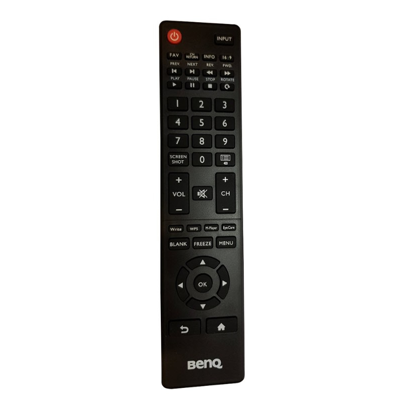 BenQ 5J.F1W06.001 remote control Flat panel ceiling mounts Press buttons
