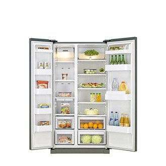Samsung RSA1STMG side-by-side refrigerator Freestanding – image 4