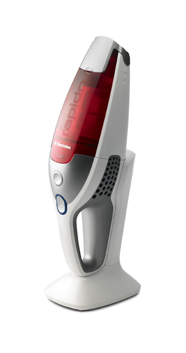 Electrolux ZB406 handheld vacuum Red, White Bagless