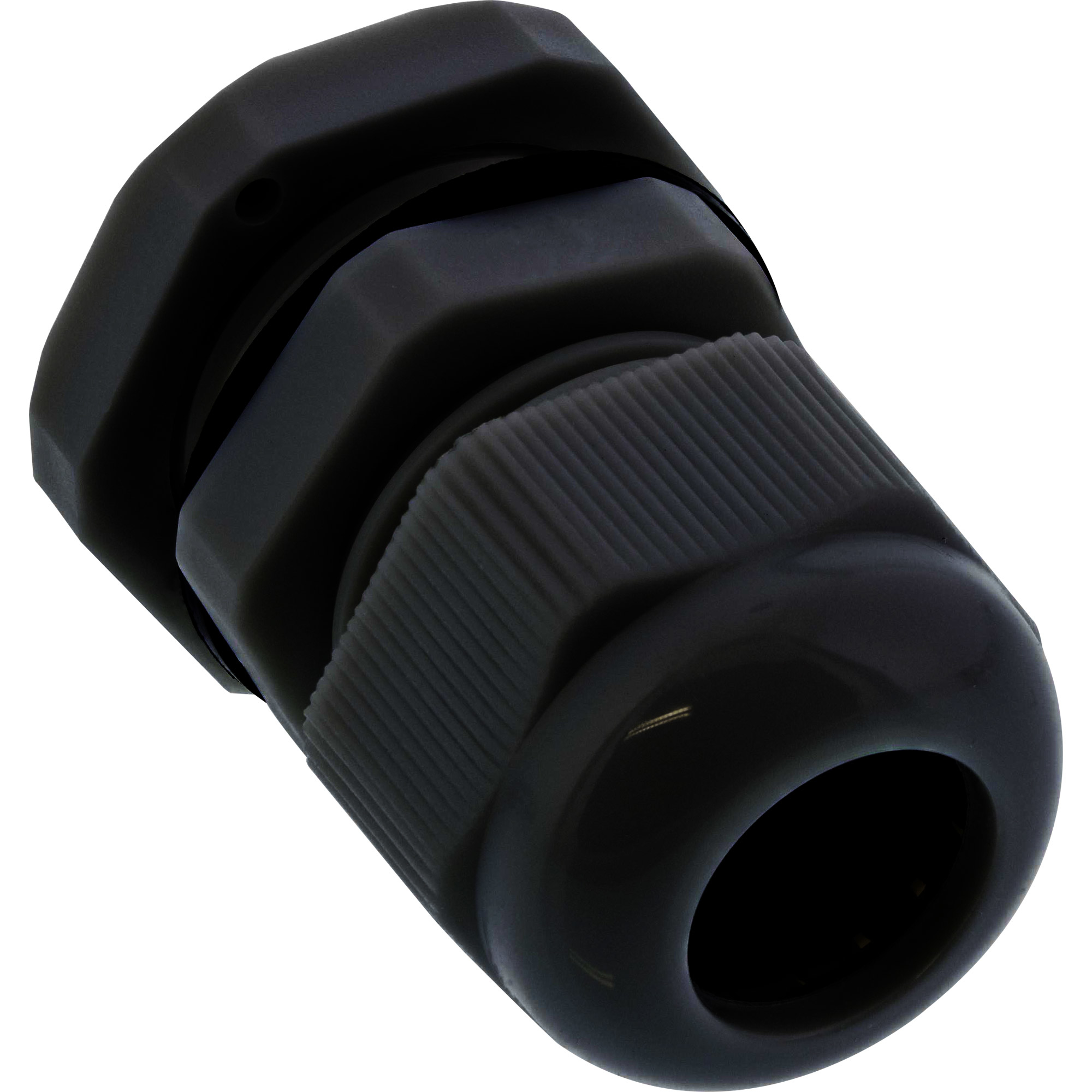 InLine Passacavo IP68 con controdado PG 9 Nylon 4-8mm nero 10pz