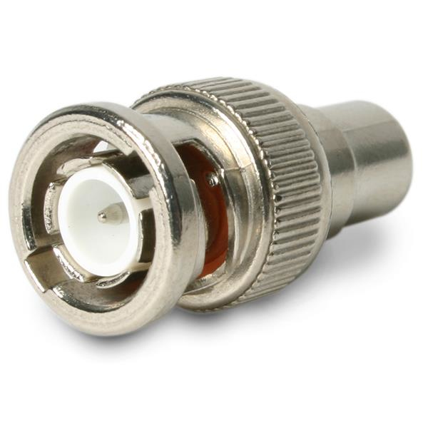 Resim RCA - BNC Adaptörü, Erkek/Dişi, Gümüş