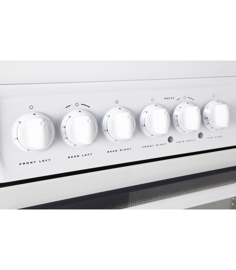 Hotpoint HAE60PS cooker Freestanding cooker Electric Ceramic hob White – image 4