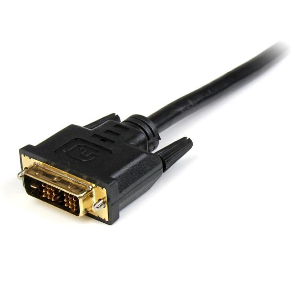 Adaptador de Video HDMI a DVI-D (18+1) 3m Startech, Hasta 1080p. HDDVIMM3M
