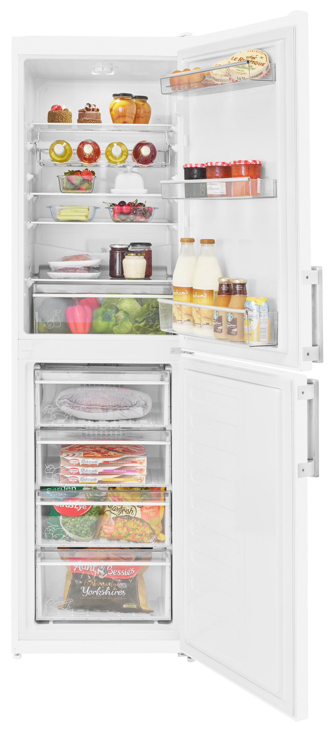 Grundig GKF35810W fridge-freezer Freestanding – image 5