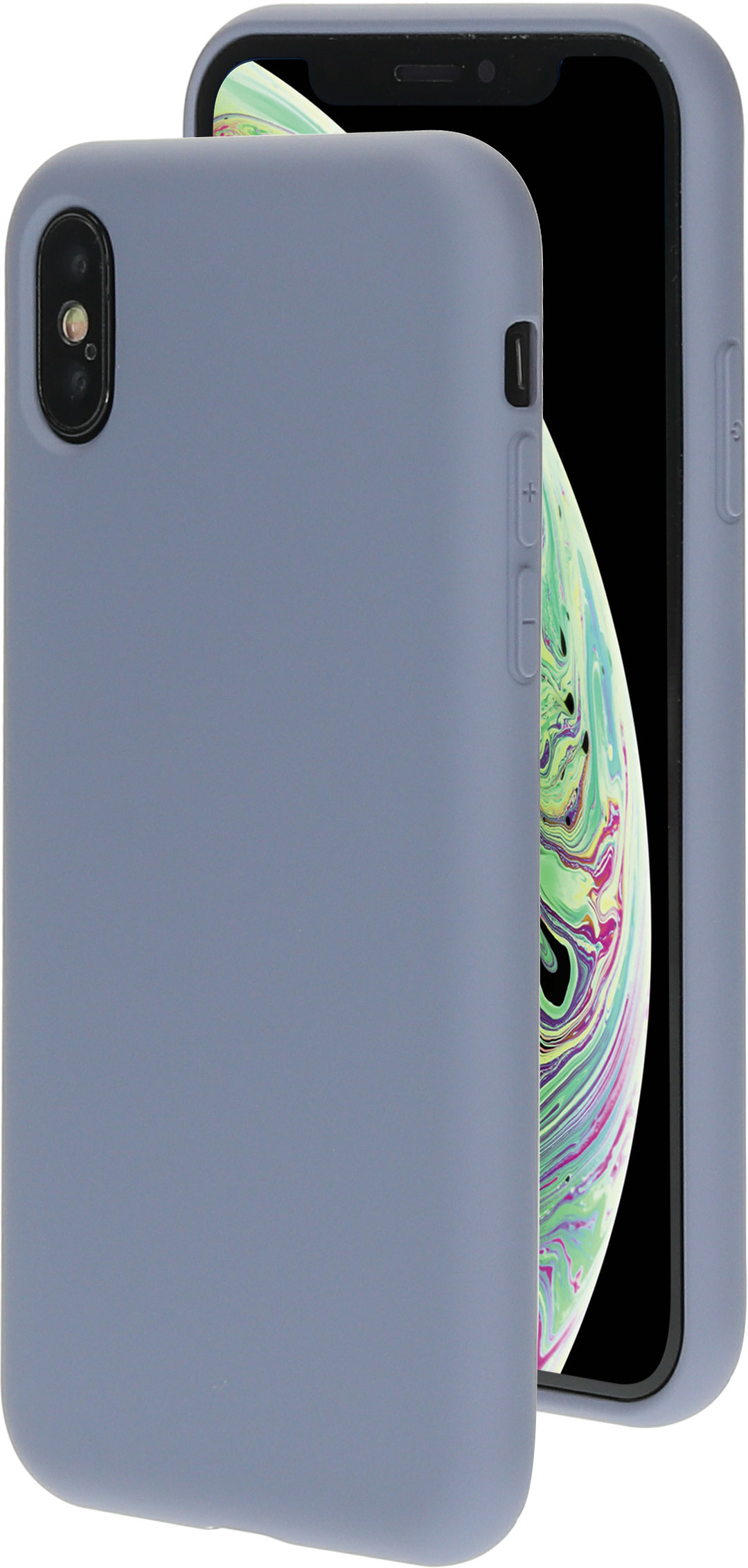 Mobiparts Silicone Cover Apple iPhone X/XS Royal Grey