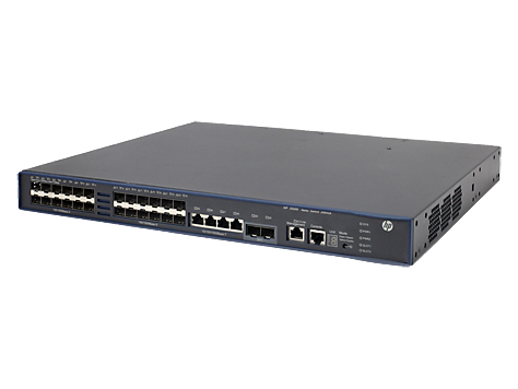 HP 5500-24G-SFP HI Switch w/2 Interface Slots – image 2