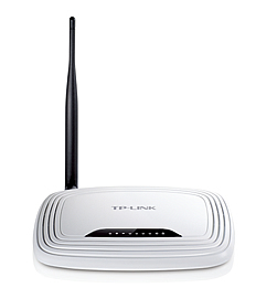 TP-Link TL-WR741ND wireless router Fast Ethernet Black, White – image 1