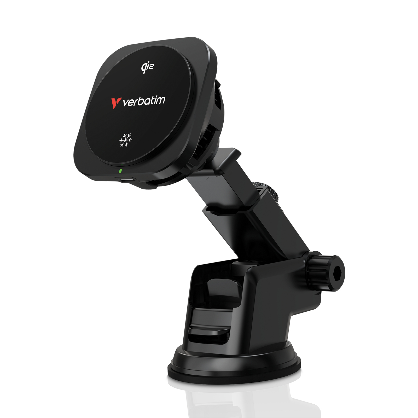Verbatim Charge 'n' Drive Qi2 Smartphone Nero USB Carica wireless Ricarica rapida Auto