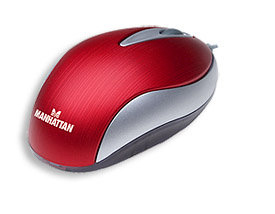 Manhattan 174114 mouse USB Type-A Optical 800 DPI