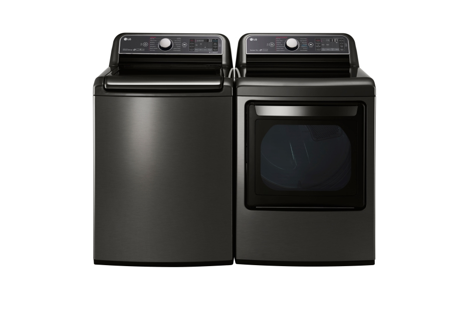 LG WT7600HKA washing machine Top-load 950 RPM Black – image 2