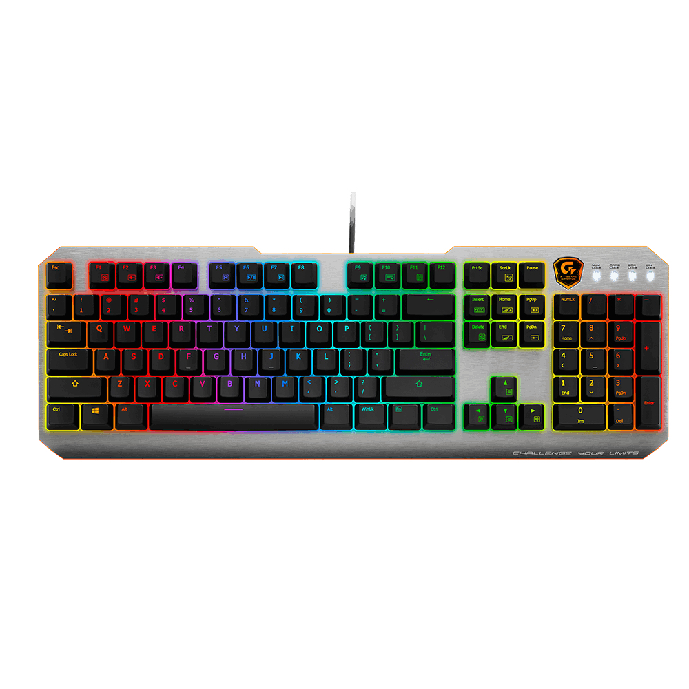 GIGABYTE XK700 keyboard Gaming USB Aluminium