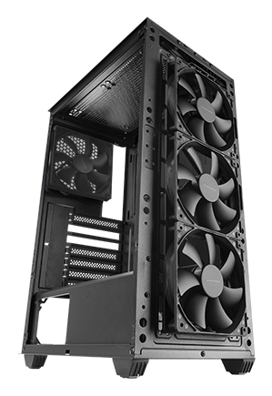 Mars Gaming MC-PMAX Midi Tower Black image 2