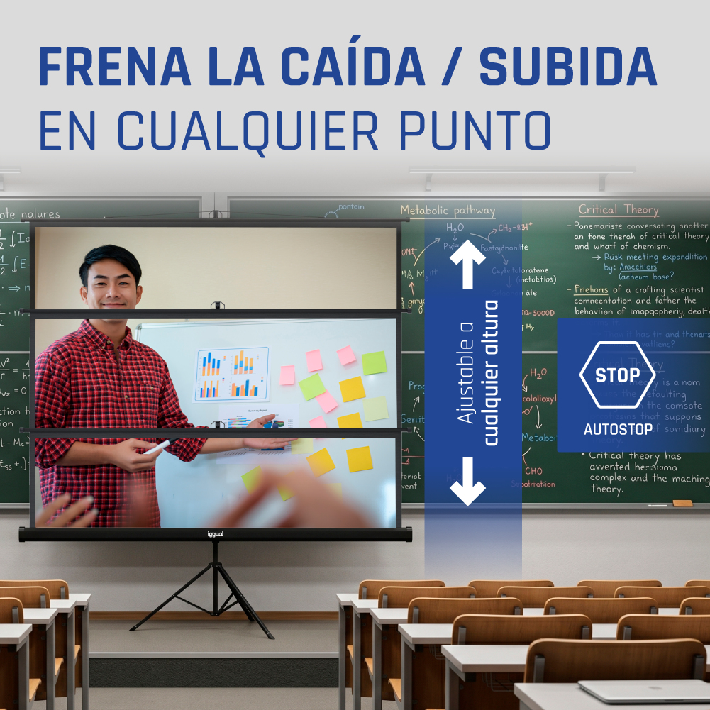 iggual PSITS180 projection screen 2.54 m (100") 1:1 – image 6