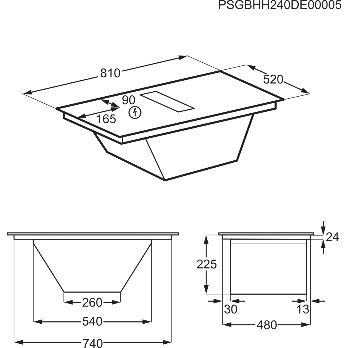 AEG TH84CB03FB Black Built-in – image 9