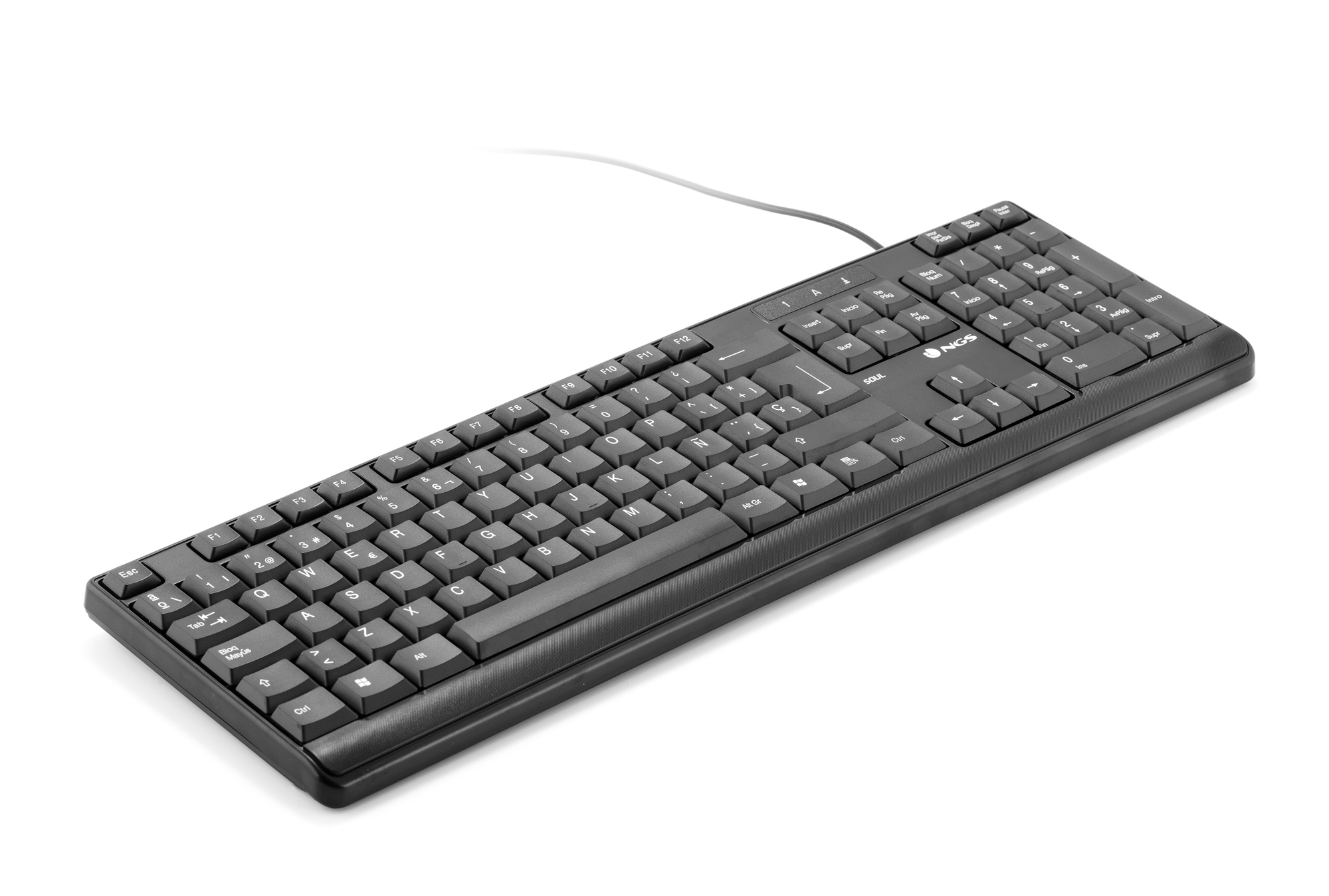 NGS Soul keyboard Home USB Black – image 1