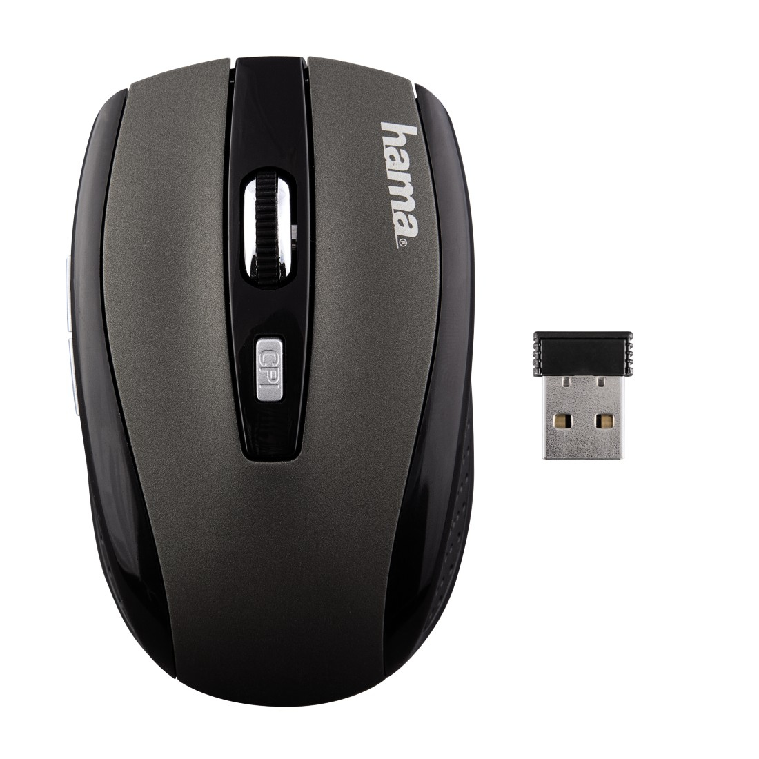 Hama AM-7.801 mouse Office Ambidextrous RF Wireless Optical 1200 DPI
