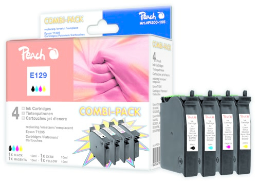 Peach 314110 ink cartridge 4 pc(s) Black, Cyan, Magenta, Yellow