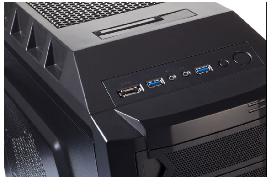 itek ITA1068 computer case Full Tower Black, Red image 4