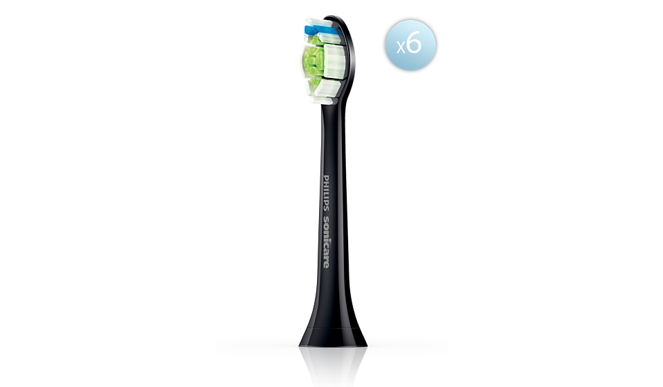Philips Optimal White HX6066/88 Confezione da 6 testine