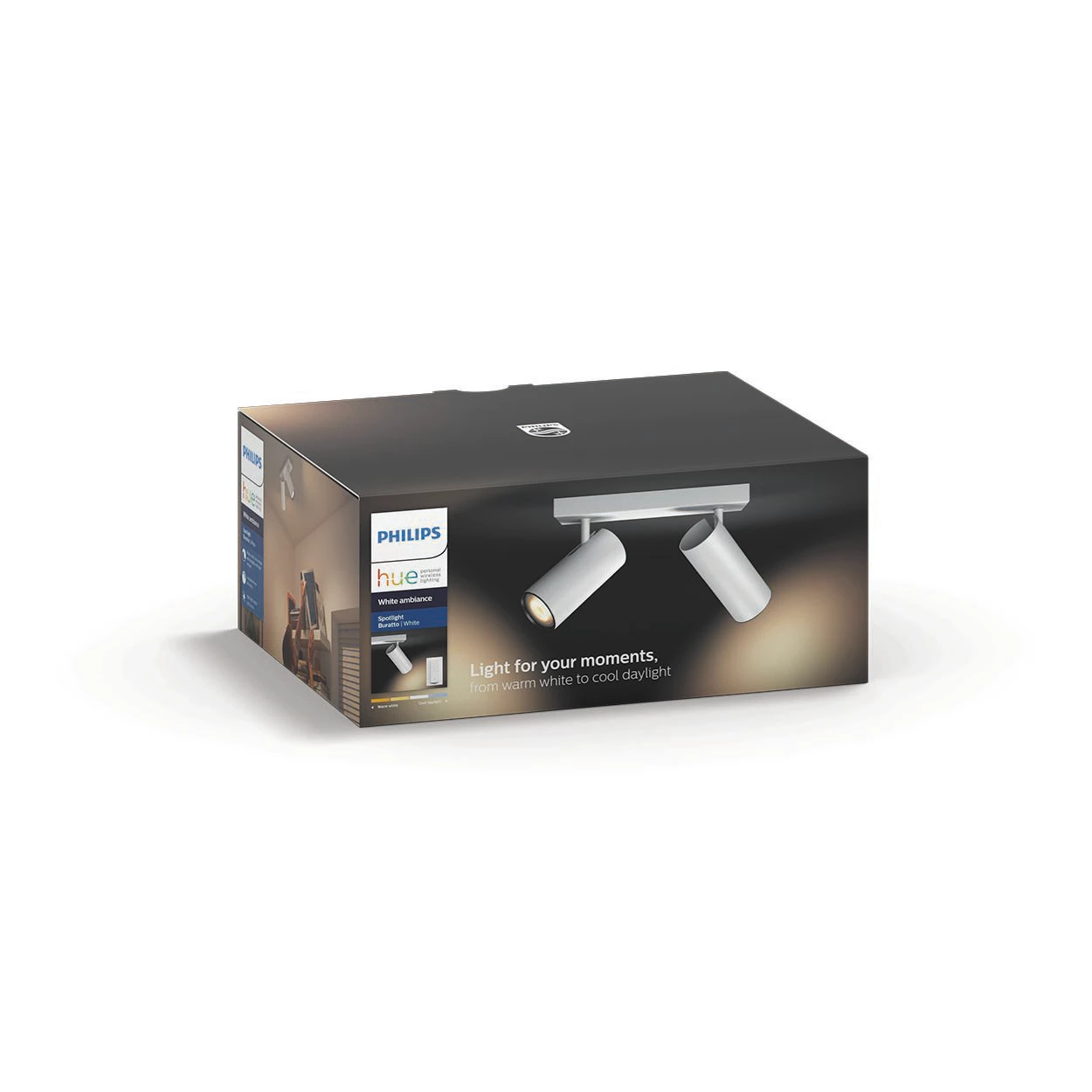Philips by Signify Philips Hue White ambience Buratto double spotlight – image 4