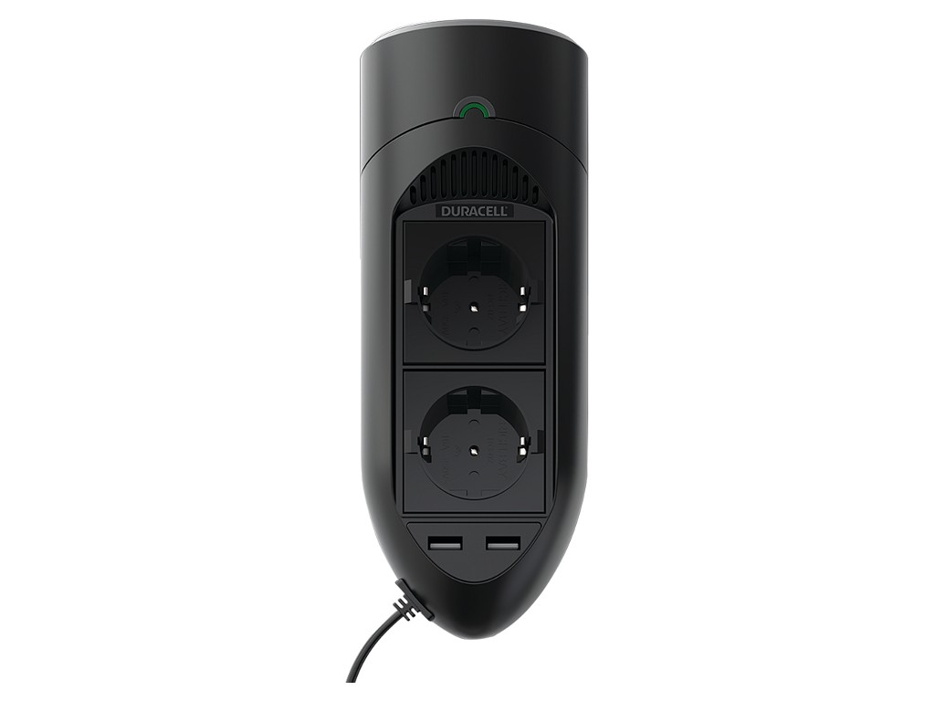 Duracell 175W Twin EU Socket Inverter – image 3