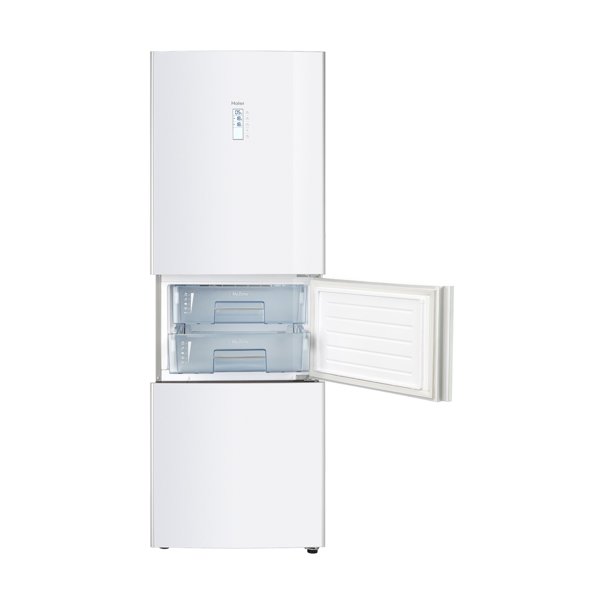 Haier AFD626TGW fridge-freezer Freestanding – image 2