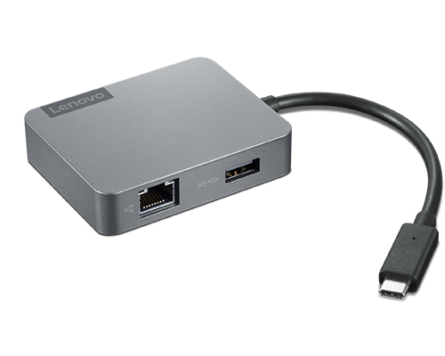 Lenovo 4X91A30366 laptop dock/port replicator Wired USB 2.0 Type-C Grey – image 3