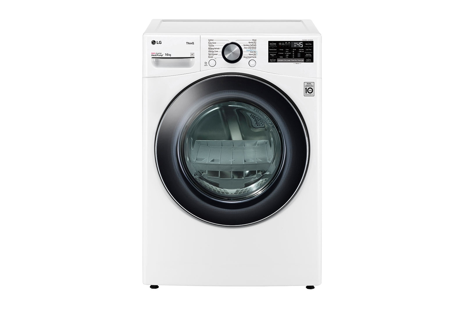 LG RH16U8AVCW tumble dryer Freestanding Front-load – image 2