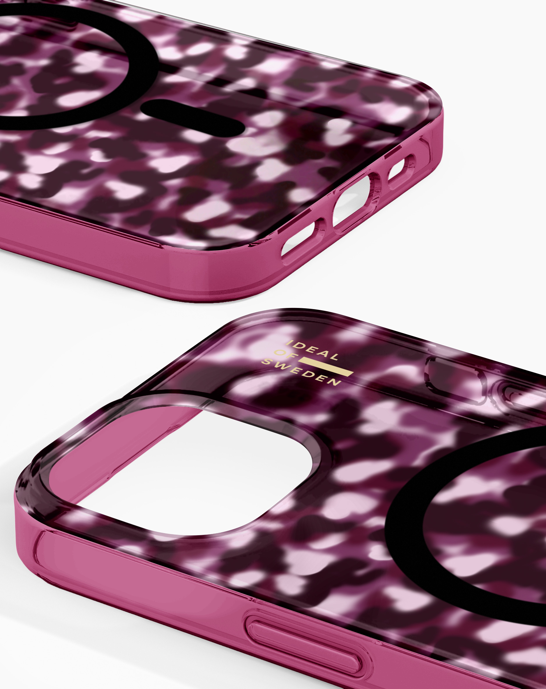 iDeal of Sweden Clear Case MagSafe iPhone 13 / 14 / 15 / 16e / 17e Cherry Crush – image 2