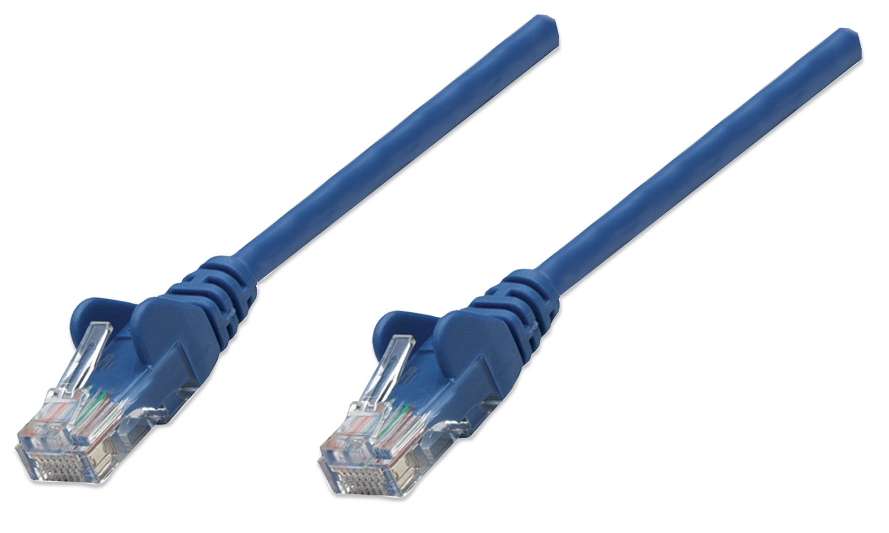 Intellinet RJ-45, M/M, 10m cavo di rete Blu …